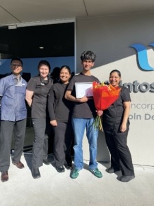 Taha with ortho team 1